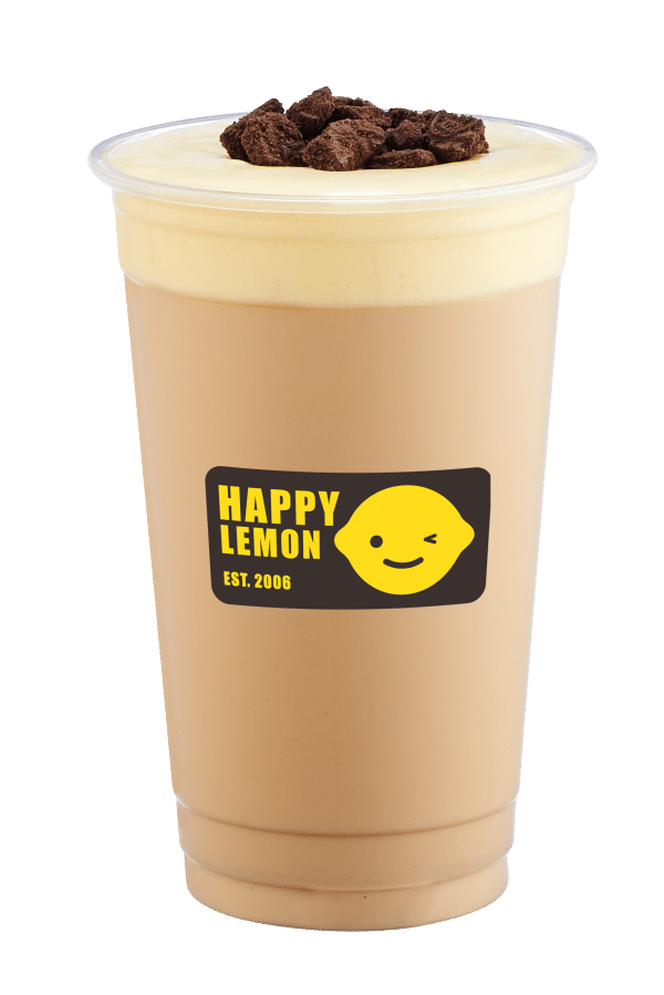 Milk Tea with OREO & Puff Cream